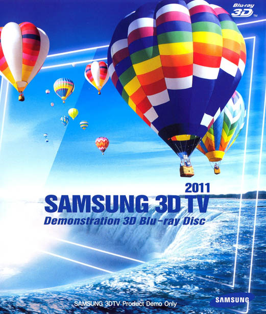 F070 - Samsung 3D TV: Demonstration 3D Blu-ray Disc 50G